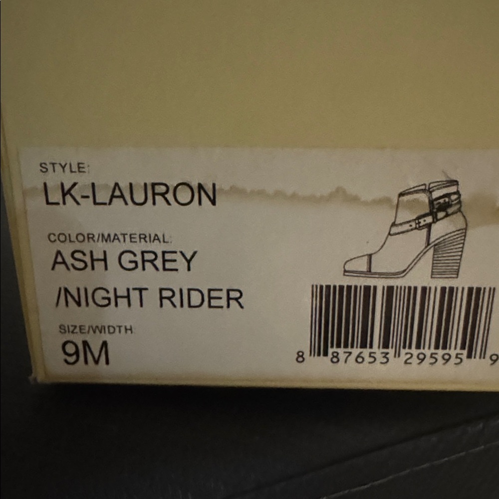Lucky brand heeled booties, 9 - Picture 8 of 8